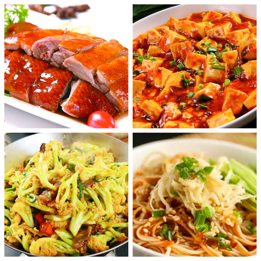 06月12日 周五麻辣鲜香：🌶️麻婆豆腐、广东烧鸭、干锅花菜、上海凉面