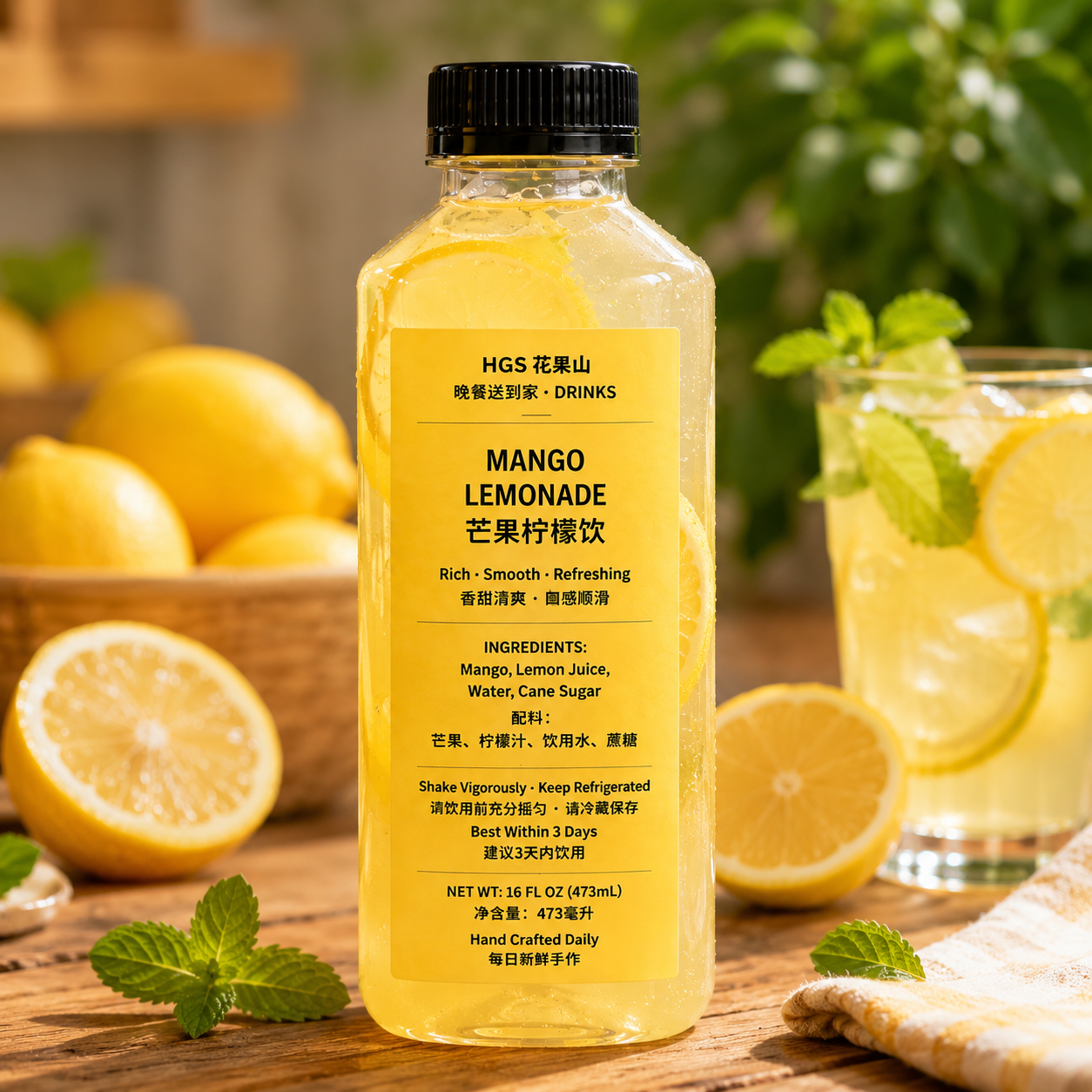 芒果柠檬水 Mango Lemonade