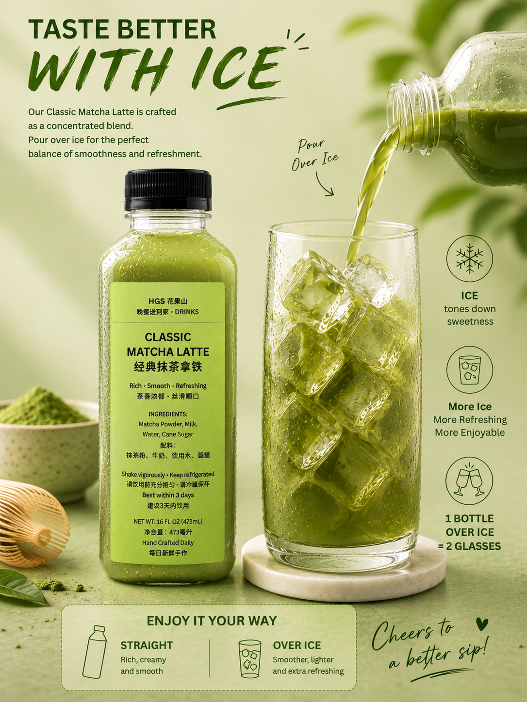 经典抹茶 Classic Matcha